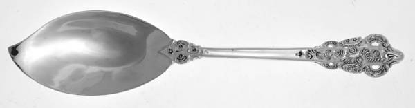Antique Baroque (Silverplate) Large Solid Jelly Server