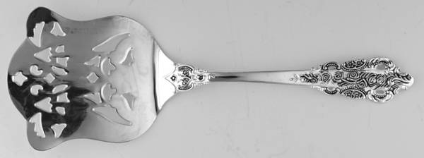 Antique Baroque (Silverplate) Solid Asparagus Server