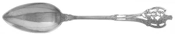 Floral Series #10 (Sterling) Fruit/Orange Spoon