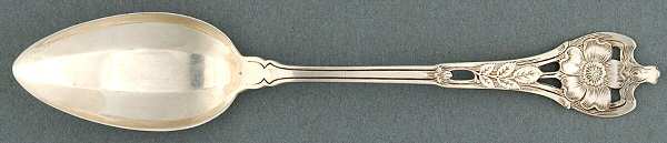 Floral Series #10 (Sterling) Spoon-Fruit/Orange