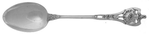 Floral Series #10 (Sterling) Five O'Clock Spoon