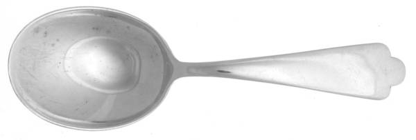 WVI2(Sterling) Straight Handle Baby Spoon