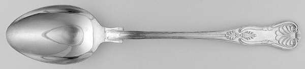 Kings (Silverplate) Solid Buffet Serving Spoon by William Adams-Sheffield-Birminghan