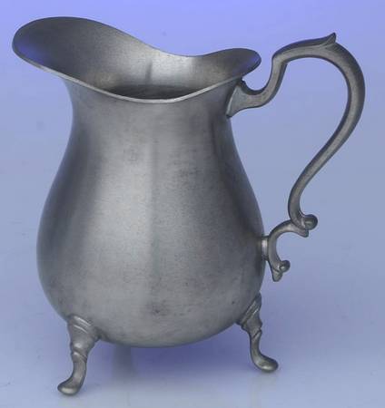 1136 (Pewter, Hollowware) Creamer