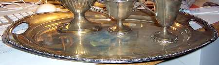 6691 (Silverplate, Hollowware) 18" Waiter Tray