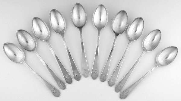 WTS50 (Sterling) Teaspoon - Set of 10