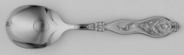 Peacock (Stainless) Sugar Spoon by Wallace Silver