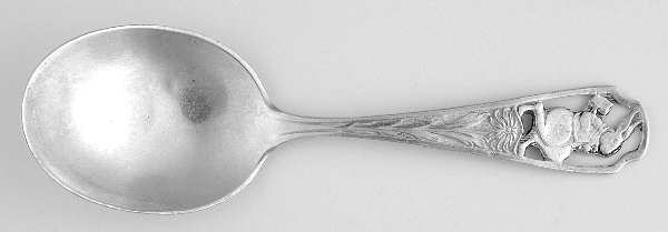 WSC61 (Sterling) Straight Handle Baby Spoon