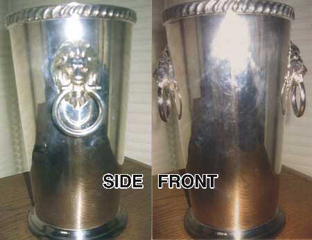 2443 (Silverplate, Hollowware) Ice Bucket & Glass Liner