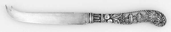 WTS57 (Sterling) Hollow Handle Serving Cheese Pick
