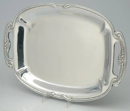 Belle Mont(Armetale, Hollowware) 18" Rectangular Handled Tray
