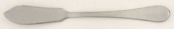 WAS208 (Stainless) Flat Handle Master Butter Knife