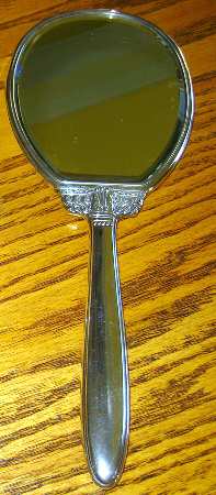 98-4 (Sterling, Hollowware) Mirror with Handle