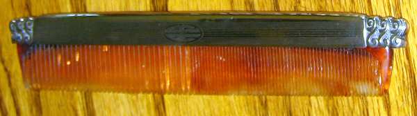 98-4 (Sterling, Hollowware) Comb