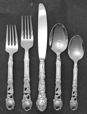 Grapevine (Stainless) 5 Piece Place Setting