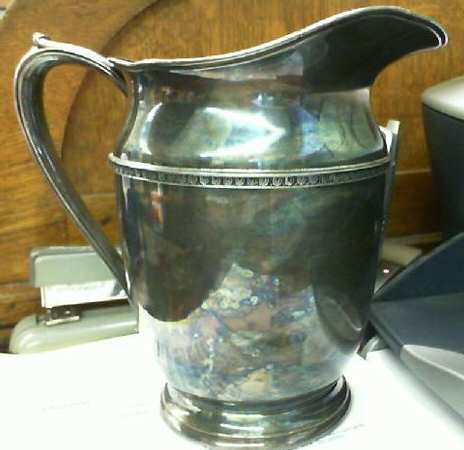 Chippendale (Silverplate, Hollowware) Silverplate Water Pitcher