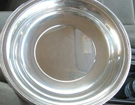 145 (Sterling, Hollowware) Sterling Round Vegetable