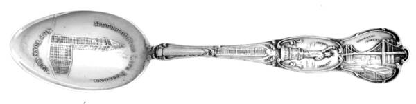 States & Cities Souvenir Spoons(Sterling) New York Teaspoon