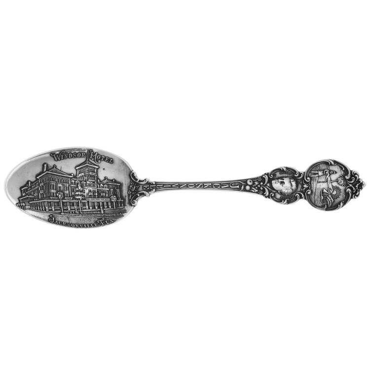 States & Cities Souvenir Spoons(Sterling) Florida Five O'Clock Spoon