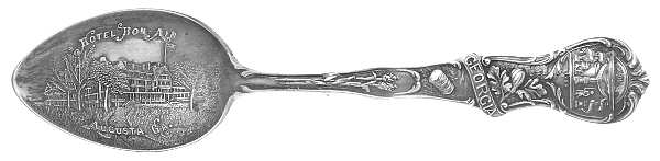 States (Sterling) Georgia Demitasse Spoon