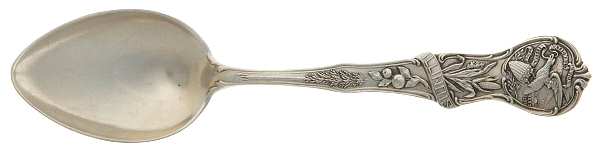 States & Cities Souvenir Spoons(Sterling) Illinois Demitasse Spoon