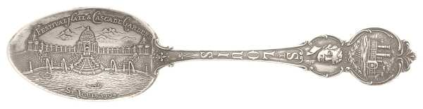States & Cities Souvenir Spoons(Sterling) Missouri Five O'Clock Spoon