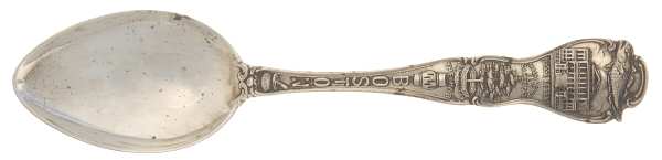 States & Cities Souvenir Spoons(Sterling) Massachusetts Demitasse Spoon