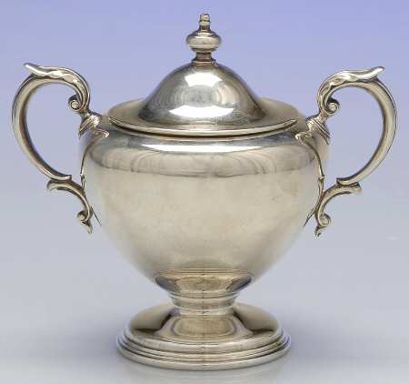 Windermere (Sterling, Hollowware) Sugar Bowl & Lid