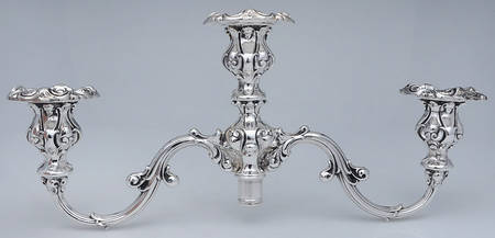 8318 (Silverplate, Hollowware) 3 Light Candelabra Branch