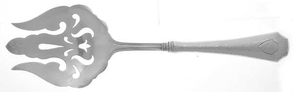 WSC67 (Sterling) Salad Serving Fork with Plated Prongs
