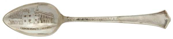 States & Cities Souvenir Spoons(Sterling) Virginia Teaspoon