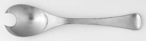 WIS19 (Stainless) Solid Salad Serving Fork
