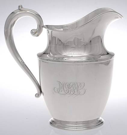 201 (Sterling, Hollowware) Sterling Water Pitcher