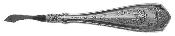 WSC69 (Sterling) Hollow Cuticle Knife