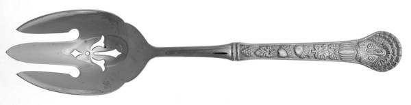 Turkey (Stainless) Pierced Solid Serving Spoon