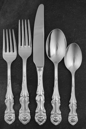 Lion (Stainless) 5 Piece Place Setting