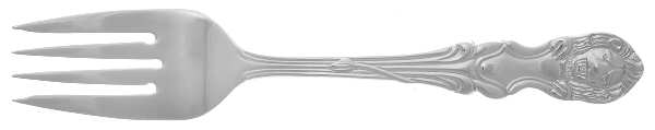 Lion (Stainless) Medium Solid Cold Meat Serving Fork