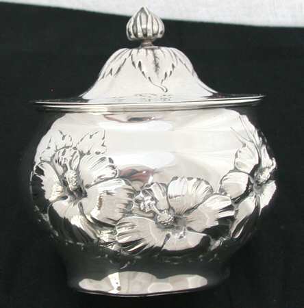 6545 (Sterling, Hollowware) Sugar Bowl & Lid