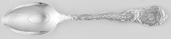 States & Cities Souvenir Spoons(Sterling) Wisconsin Teaspoon