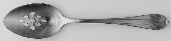 WAS216 (Stainless) Pierced Tablespoon (Serving Spoon)