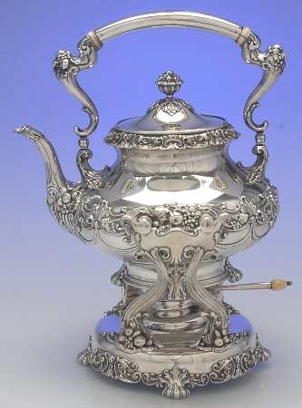 1171 (Sterling, Hollowware) Kettle, Stand & Burner