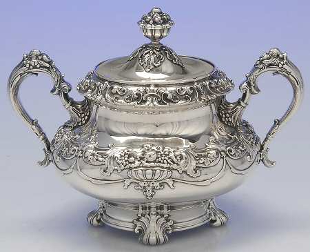 1171 (Sterling, Hollowware) Sugar Bowl & Lid
