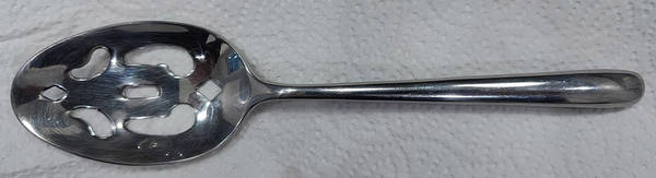 WAS218 (Stainless) Pierced Tablespoon (Serving Spoon)