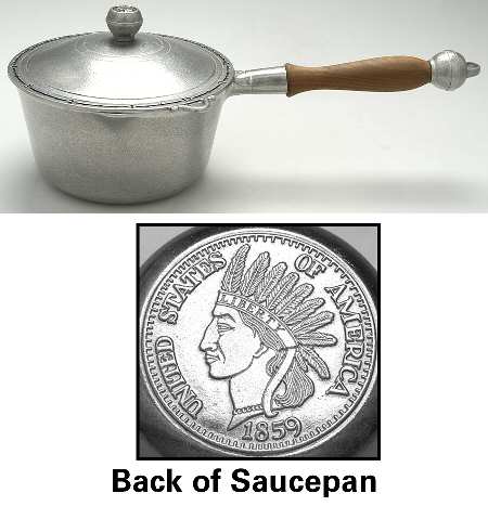 Decorative Pans (Armetale, Hollowware) 1.5 Qt Saucepan W/Lid