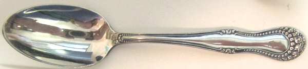 W Silver Plate Three (Silverplate) Teaspoon