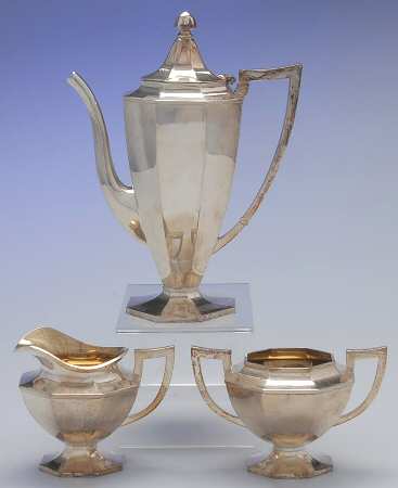 1967N (Silverplate, Hollowware) 3 Piece Demi Set (CPD1,SUOM1,CRM1)