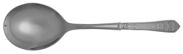 Hotel Lux (Stainless) Casserole Spoon with Smooth Stainless Bowl HC