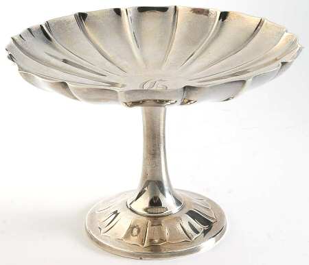215 (Sterling, Hollowware) Round Compote (Height X Width)