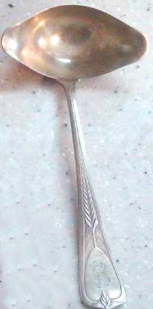 WMF170 (90, Silverplate) Solid Gravy Ladle
