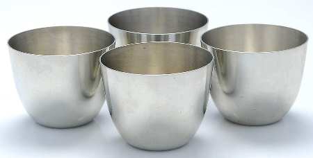 Pewter Hollowware Jefferson Cup - Set of 4